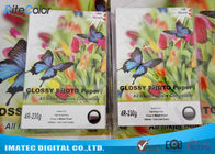 Rc Glossy Photo Lustre Paper A3 A4 Inkjet Printing Untuk Pigment / Dye Ink