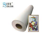 Format Lebar Matte Glossy Seni Cetak Kanvas 380gsm Untuk Tinta Eco Solvent