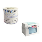Inkjet Printing Lustre Dry Resin Coated Photo Paper Roll Untuk Printer Fujifilm