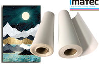 Matte Stretched Inkjet Poly Cotton Canvas Prints Roll Tahan Air