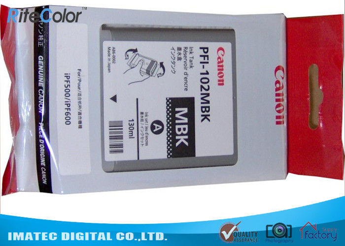 original genuine canon pfi 102 wide format inks tank lucia inks for canon ipf500 ipf600 ipf750