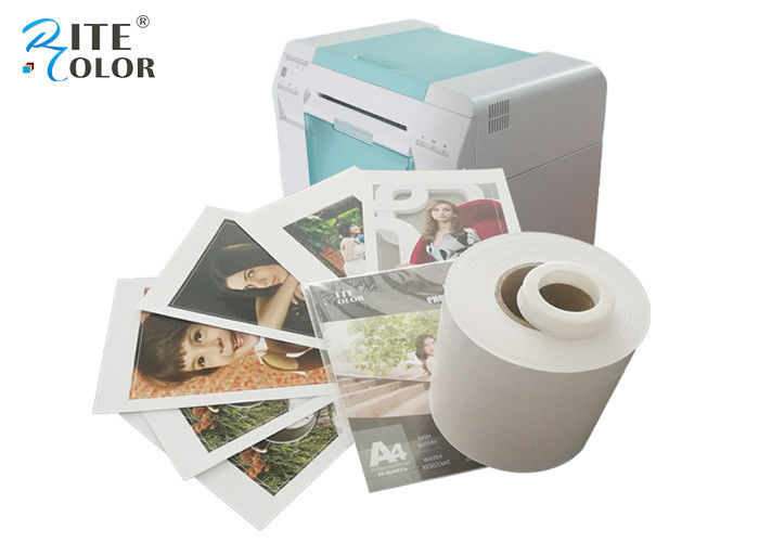 White Dry Lab Kertas Foto Glossy Roll Inkjet Untuk Printer Noritsu D701 D502