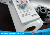 300D Fine Art Kosong Polyester Canvas Rolls Roll 220gsm Untuk Printer Format Besar