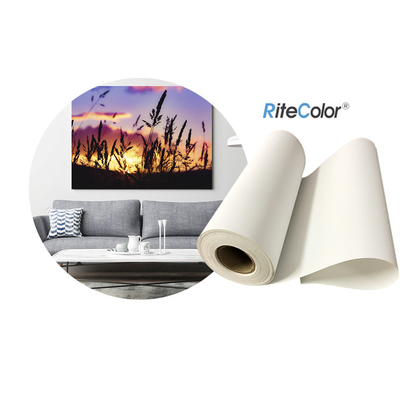Air Berbasis 100% Katun Seni Inkjet Canvas Roll 360gsm