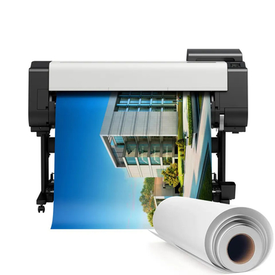 Resin Waterproof Lapisan Lustre Inkjet Pencetakan Foto Kertas Roll 240gsm