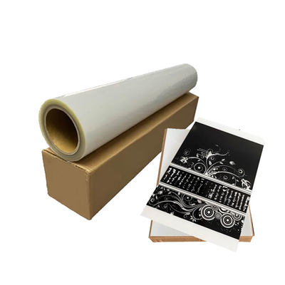 Waterproof 100 Micron Milky White Transparan Screen Printing Inkjet Film Roll