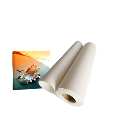 Matte 360g Pure Cotton Canvas Roll Untuk Inkjet Digital Printing