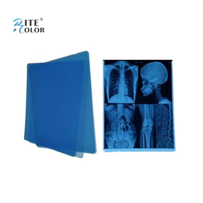 A4 Medical Inkjet Dry X-Ray Imaging Blue Film Untuk Perangkat Medis