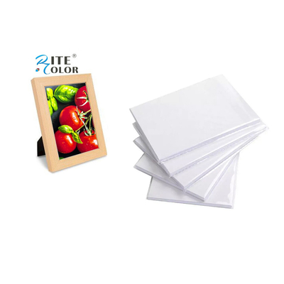 260gsm Aqueous Premium Instant Dry Inkjet RC Glossy Photo Paper Ukuran A4