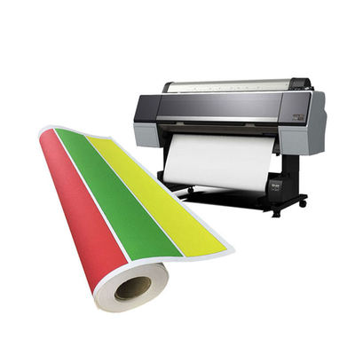Large Format Inkjet Cotton Canvas Roll Untuk Mencetak Tinta Air