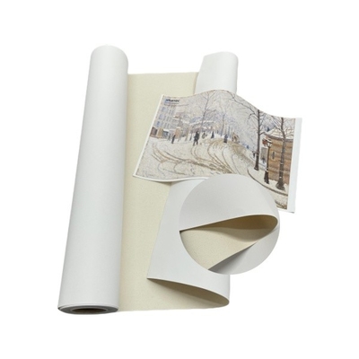 Pabrik Jual Inkjet Katun Kanvas 360gsm Seni Pencetakan Kanvas Roll