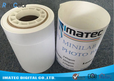 Kertas Foto Kilau Kering Untuk Epson, 240gsm Kilau Semi Glossy RC Inkjet Photo Paper Roll