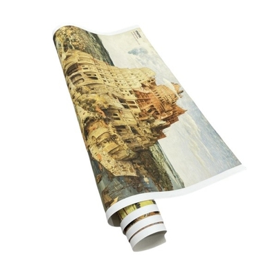 Jual Terbaik 24 Inci Glossy Poly Cotton Blank Inkjet Canvas Untuk Printer Inkjet