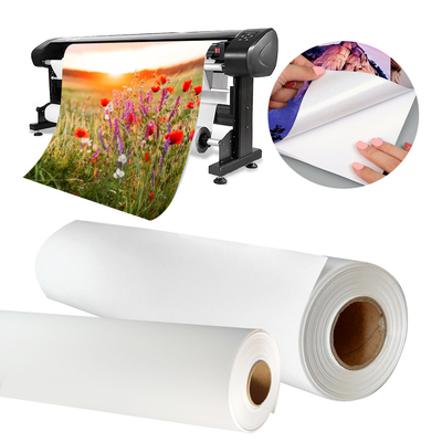 Matte Coated Label Sticker 108gsm Self Adhesive Paper untuk printer Canon