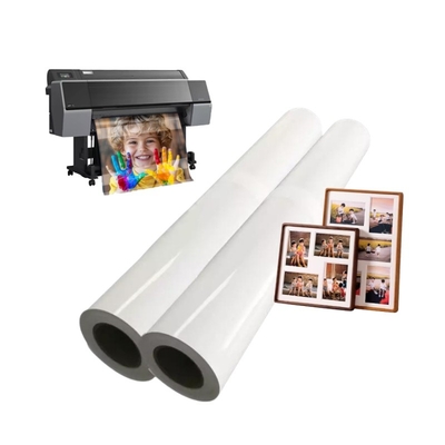 Gulungan Kertas Foto Glossy RC Inkjet Tahan Air 260gsm untuk Cetak Digital