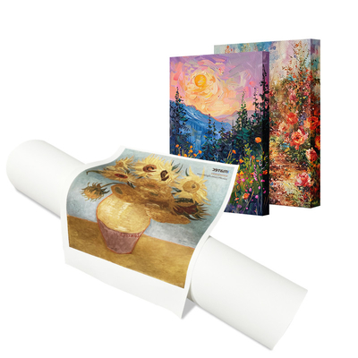 Aqueous 420gsm Polycotton Canvas Untuk Pencetakan Inkjet