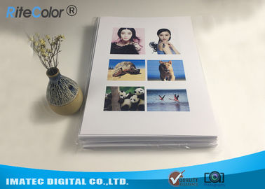 A4 Dua Sisi Resin Dilapisi Kertas Foto Untuk Printer Canon Epson Desktop