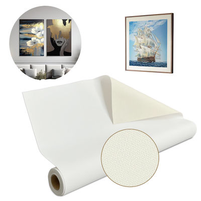 24''/ 36''Pigment Inkjet Seni Format Besar Aqueous Matte Blank Cotton Canvas