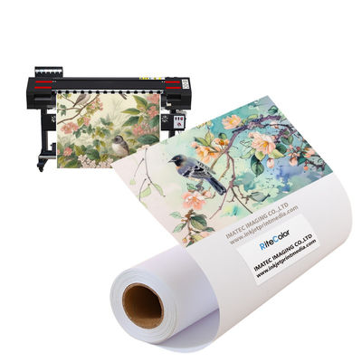 130gsm Matte Coated Photo Paper Roll Untuk Format Printing Resin Coated