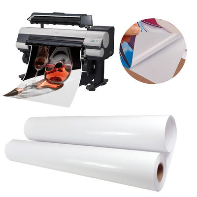 Inkjet 135gsm Waterproof Label Material Glossy Self Adhesive Sticker Paper