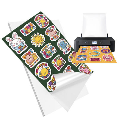 Bahan Label Self-Adective 128gsm Matte Sticker Paper Untuk Pencetakan Inkjet