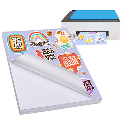 Pabrik Grosir 100u Pet Perekat Self Sticker Label Glossy