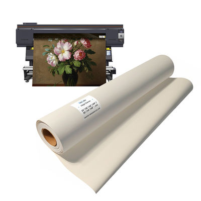 Aqueous Pure Cotton Canvas Roll 360gsm Asam Bebas Untuk Printer Canon