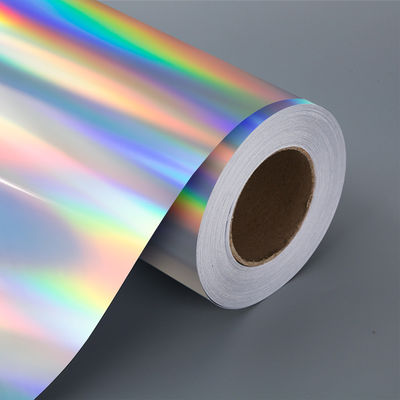Pigment Dye Inkjet Label Material Waterproof 80mic PET Rainbow Self-adhesive Label