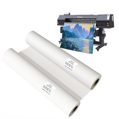 Banner Poster Format Besar 3.2m Eco Solvent Latex UV Inkjet 100% Polyester Canvas Roll