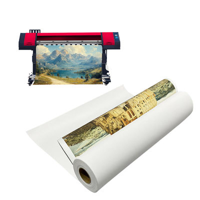 Archival-Grade 420gsm Matte Inkjet Cotton Canvas Untuk Galeri Dipungut Cetakan