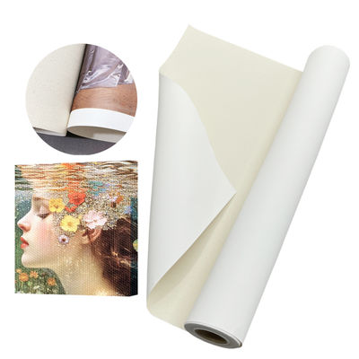 380gm Matte PolyCotton Canvas Roll untuk Percetakan High-Definition dengan Reproduksi Warna yang Hidup dan Tekstur Lemes