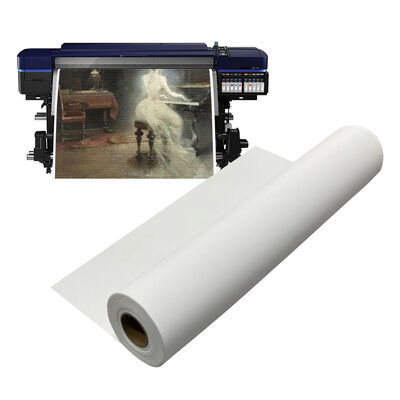280gsm Matte Waterproof Polyester Canvas Rolls untuk High-Resolution Inkjet Art Printing