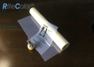 Roll Milky White Polyester Film Sablon Inkjet Untuk Sablon Sutra