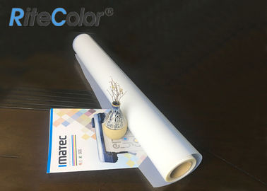 Milky White Polyester Clear Inkjet Film / Transparency Film Untuk Printer Inkjet