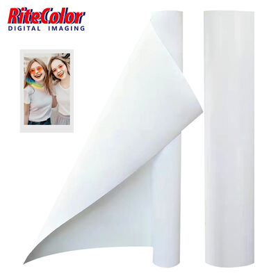 Premium 260gsm RC Luster Inkjet Photo Paper Roll untuk Wide Format High Resolution Photo Printing