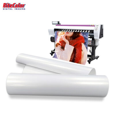 Premium 260gsm Silver Metallic Waterproof RC Foto Kertas untuk Resolusi Tinggi Gambar Output