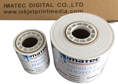 Kertas Foto Digital Kering Minilab Roll 240Gsm Lustre Glossy Dalam 6 