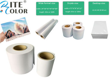Digital Printing Kertas Foto Minilab A3 Kertas Foto Matte Resin Dilapisi Microporous Glossy Surface