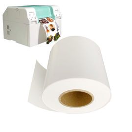 Inkjet RC Minilab Kilau Mengkilap kering lab Photo Paper Roll Untuk Fuji Dx100