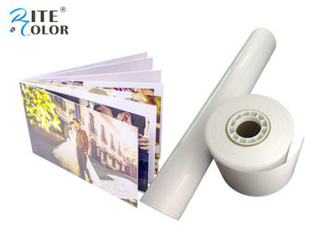 Rc Micro Porous Lustre 260gsm Kertas Foto Resin Dilapisi Untuk Pencetakan Tinta Jet