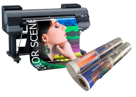 Kertas foto inkjet glossy format besar yang dilapisi resin profesional untuk studio fotografi