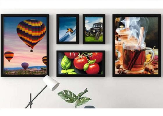 Inkjet 260gsm RC Glossy Resin Dilapisi Gulungan Kertas Foto untuk Tinta Pewarna Pigmen