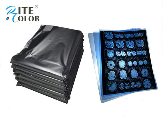 Tahan air 8*10 Inch PET Blue Based X Ray Medical Film Untuk Image Inkjet Printing