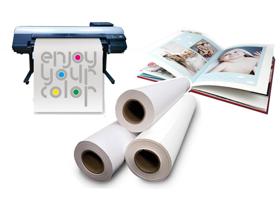 Kertas Foto Glossy RC 24 Inch Untuk Printer Inkjet